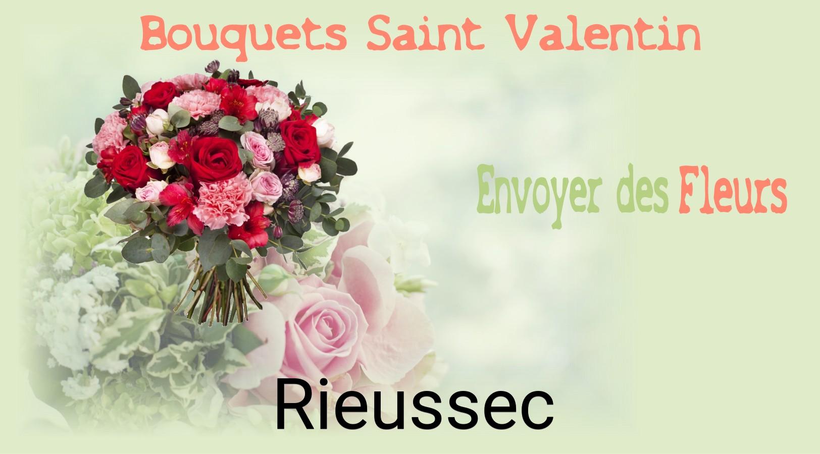 Roses de Saint-Valentin livrées à Rieussec